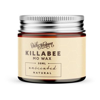 Dick Johnson Unscented Killabee Moustache Wax-(30 ml)
