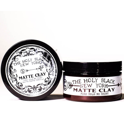 The Holy Black Matte Clay