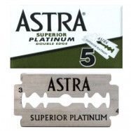 Astra Superior Platinum Double Edge Razor Blades 5-p