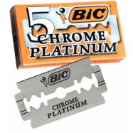 BIC Chrome Platinum Double Edge Razor Blades 5-p