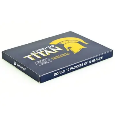 Dorco Titan Double Coated Stainless Blade x100