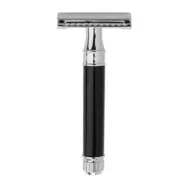 Edwin Jagger DE Safety Razor - Ebenholtsimitation och Krom