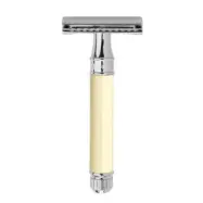 Edwin Jagger DE Safety Razor - Elfenbensimitation och Krom