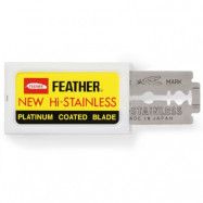 Feather Hi Stainless Double Edge Razor Blades 10-pack