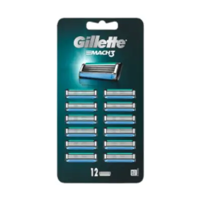 Gillette Mach3 12-pack