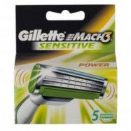 Gillette Mach3 Sensitive Power Rakblad 6-pack