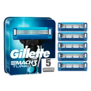 Gillette Mach3 Turbo Rakblad (5 st.)