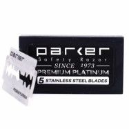 Parker Premium Double Edge Razor Blades 5-pack
