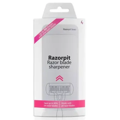 RazorPit Slide - Sliber till Rakblad (Vit)