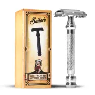 Sailor's Safety Razor Butterfly Chrome Finish 99R