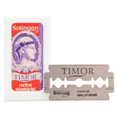 Solingen Timor Dubbelrakblad 10-Pack