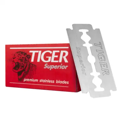 Tiger Superior Double Edge Blades x5