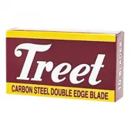 Treet Carbon Steel Double Edge Razor Blades x10