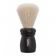 ALFRED Shaving Brush Natural Bristle - Black Ash