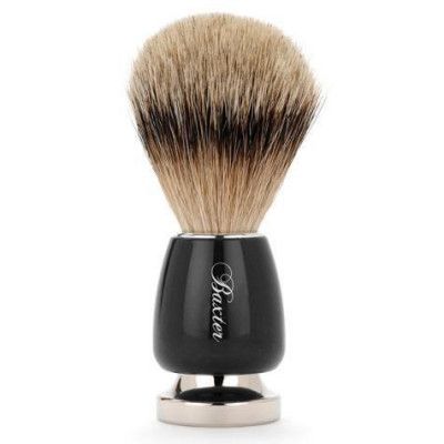 Baxter of California Black Silver Tip Shaving Brush