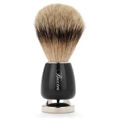 Baxter of California Black Silver Tip Shaving Brush