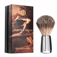Benjamin Barber Classic Shaving Brush Chrome