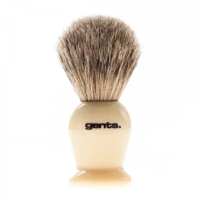Gents Rakborste Pure Badger Ivory