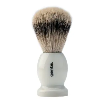Gents Rakborste Silvertip Ivory