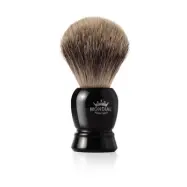 Handgjord rakborste med grävlingshår