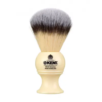 Ivory Silvertex Synthetic Shaving Brush Medium