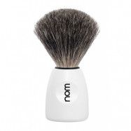 LASSE Shaving Brush Pure Badger - White