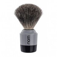 MARTEN Shaving Brush Pure Badger - Black Grey