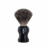 Mühle Nom Gustav Shaving Brush Pure Badger, black