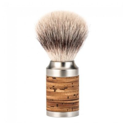 Mühle Rocca Silvertip Fiber® Rakborste, Rostfritt Stål
