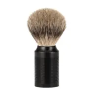 Mühle Silvertip Fiber® Rakborste, Svart Rostfritt Stål (21 mm)