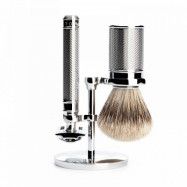 Mühle Traditional Shaving Set with Silver Tip