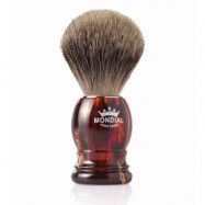 Mondial Basic Shaving Brush Fine Badger, Tortoise Shell