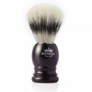 Mondial Basic Shaving Brush Pure Bristle, Satin Black