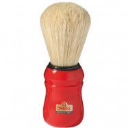 Omega Shaving Brush 10049 Red