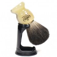 Omega Shaving Brush Super Badger With Stand 33171