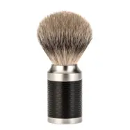 ROCCA Black Silvertip Badger Shaving Brush