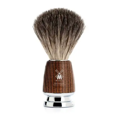 RYTMO Shaving Brush Pure Badger - Steamed Ash