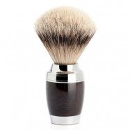 STYLO Silvertip Shaving Brush Grenadilla