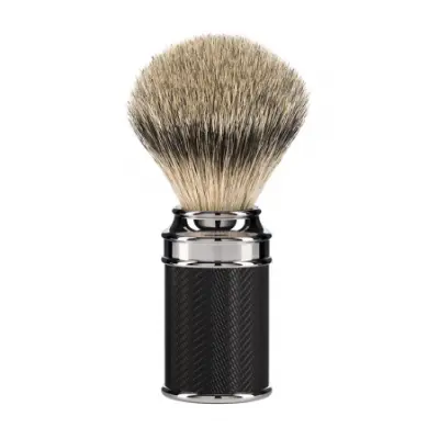 TRADITIONAL Black Silvertip Badger Shaving Brush