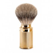 Traditional Gold Shaving Brush Silvertip Badger - Limited Ed