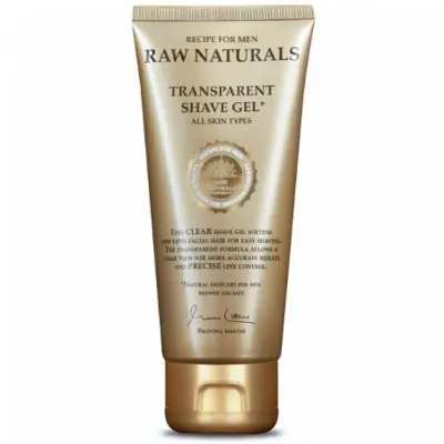 Raw Naturals Transparent Shaving Gel