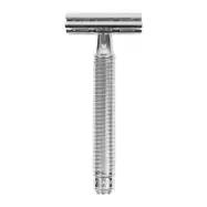 6C White Chrome With Soft Knurled Handle