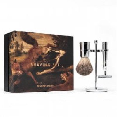 Benjamin Barber Classic 3-delars Rakset Chrome - Safety Razor