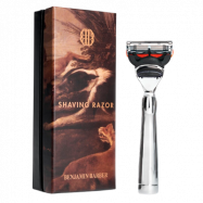 Benjamin Barber Classic Shaving Razor Fusion Chrome