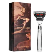 Benjamin Barber Classic Shaving Razor Fusion Chrome (1 stk)