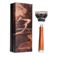 Benjamin Barber Classic Shaving Razor Fusion Wood (1 stk)