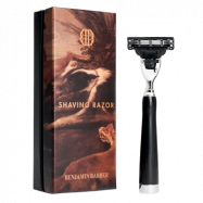 Benjamin Barber Classic Shaving Razor Mach3 Ebony