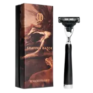 Benjamin Barber Classic Shaving Razor Mach3 Ebony (1 stk)