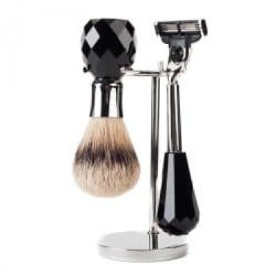 Black friday special - Mariella Martinato Shaving Set Black Swarovski