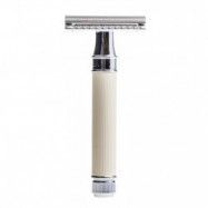 Edwin Jagger Säkerhetshyvel Rubber Coated Ivory